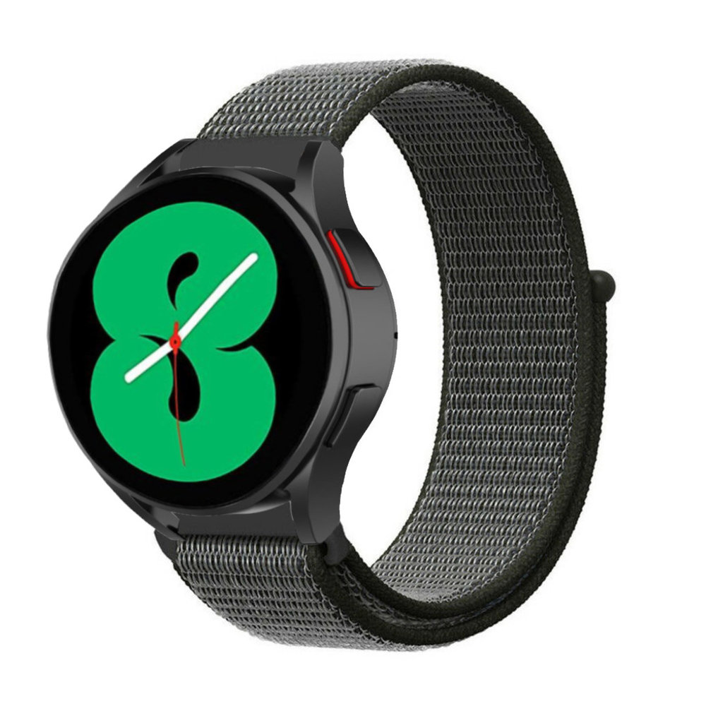 Samsung Galaxy Watch 4 44mm Nylonarmband (Grün) Smartwatcharmbaender.de