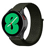 Strap-it® Strap-it Samsung Galaxy Watch 4 - 44mm Nylonarmband (Dunkelgrün) Strap-it® Strap-it Samsung Galaxy Watch 4 - 44mm Nylonarmband (Dunkelgrün)