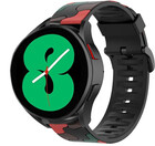Strap-it® Strap-it Samsung Galaxy Watch 4 40mm Camouflage Armband (Rot)
