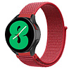 Strap-it® Strap-it Samsung Galaxy Watch 4 40mm Nylonarmband (Rot) Strap-it® Strap-it Samsung Galaxy Watch 4 40mm Nylonarmband (Rot)