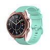 Strap-it® Strap-it Samsung Galaxy Watch 3 41mm Luxus- Silikonarmband (Aqua) Strap-it® Strap-it Samsung Galaxy Watch 3 41mm Luxus- Silikonarmband (Aqua)