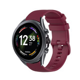Strap-it® Fossil Gen 6 44mm Luxus-Silikonarmband (Dunkelrot) Strap-it® Fossil Gen 6 44mm Luxus-Silikonarmband (Dunkelrot)