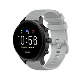 Strap-it® Fossil Gen 5 Luxus-Silikonarmband (Grau) Strap-it® Fossil Gen 5 Luxus-Silikonarmband (Grau)