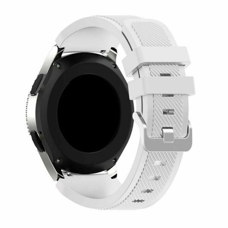Strap-it® Strap-it Huawei Watch GT 2 Pro Silikonarmband (Weiß)