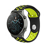 Strap-it® Strap-it Huawei Watch GT 2 Pro Sportarmband (Schwarz/Gelb) Strap-it® Strap-it Huawei Watch GT 2 Pro Sportarmband (Schwarz/Gelb)