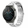 Strap-it® Strap-it Huawei Watch GT 2 Pro Stahlarmband (Silber) Strap-it® Strap-it Huawei Watch GT 2 Pro Stahlarmband (Silber)