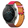Strap-it® Strap-it Huawei Watch GT 2 Pro Lederarmband (Pink/Rotbraun) Strap-it® Strap-it Huawei Watch GT 2 Pro Lederarmband (Pink/Rotbraun)