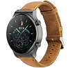 Strap-it® Strap-it Huawei Watch GT 2 Pro Lederarmband (Braun) Strap-it® Strap-it Huawei Watch GT 2 Pro Lederarmband (Braun)