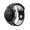 Strap-it® Strap-it Huawei Watch GT 2 Pro Sportarmband (Schwarz/Weiß) Strap-it® Strap-it Huawei Watch GT 2 Pro Sportarmband (Schwarz/Weiß)