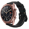 Strap-it® Strap-it Samsung Galaxy Watch 3 41mm Lederarmband (Schwarz) Strap-it® Strap-it Samsung Galaxy Watch 3 41mm Lederarmband (Schwarz)