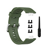 Strap-it® Strap-it Huawei Watch Fit New Silikonarmband (Dunkelgrün) Strap-it® Strap-it Huawei Watch Fit New Silikonarmband (Dunkelgrün)