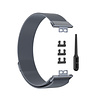 Strap-it® Strap-It Huawei Watch Fit New Milanese-Armband (Space Grey) Strap-it® Strap-It Huawei Watch Fit New Milanese-Armband (Space Grey)