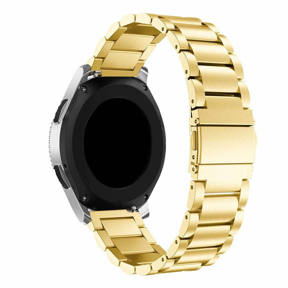 Strap-it® Strap-it Honor Magic Watch 2 Stahlarmband (Gold)