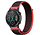 Strap-it Honor Magic Watch 2 Nylonarmband (Schwarz/Rot)