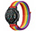 Strap-it Honor Magic Watch 2 Nylonarmband (Regenbogen)
