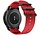 Strap-it Honor Magic Watch 2 Nylon Schnallenarmband (Rot)