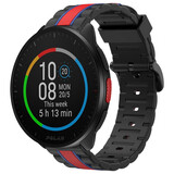 Strap-it® Polar Pacer Special Edition Armband (Schwarz/Rot)