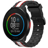 Strap-it® Polar Pacer Special Edition Armband (Schwarz/Weiß)