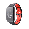 Strap-it® Strap-it Oppo Watch Free Sportarmband (Schwarz/Rot) Strap-it® Strap-it Oppo Watch Free Sportarmband (Schwarz/Rot)