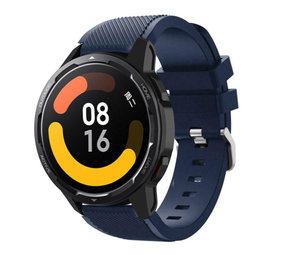 Strap-it® Xiaomi Watch S1 Silikonarmband (Dunkelblau) Strap-it® Xiaomi Watch S1 Silikonarmband (Dunkelblau)