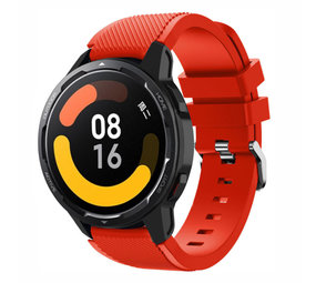 Strap-it® Xiaomi Watch S1 Silikonarmband (Rot) Strap-it® Xiaomi Watch S1 Silikonarmband (Rot)