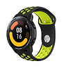 Strap-it® Strap-it Xiaomi Watch S1 Sportarmband (Schwarz/Gelb) Strap-it® Strap-it Xiaomi Watch S1 Sportarmband (Schwarz/Gelb)