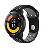 Strap-it® Strap-it Xiaomi Watch S1 Sportarmband (Schwarz/Grau) Strap-it® Strap-it Xiaomi Watch S1 Sportarmband (Schwarz/Grau)