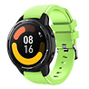 Strap-it® Strap-it Xiaomi Watch S1 Silikonarmband (Hellgrün)