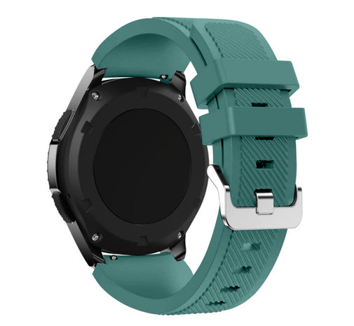 Strap-it® Strap-it Xiaomi Watch S1 Silikonarmband (Kieferngrün)