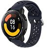 Strap-it® Strap-it Xiaomi Watch S1 Silikonarmband mit Löchern (Dunkelblau) Strap-it® Strap-it Xiaomi Watch S1 Silikonarmband mit Löchern (Dunkelblau)