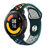 Strap-it® Strap-it Xiaomi Watch S1 Sportarmband (Piniengrün Bunt) Strap-it® Strap-it Xiaomi Watch S1 Sportarmband (Piniengrün Bunt)