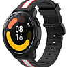 Strap-it® Strap-it Xiaomi Watch S1 Special Edition Armband (Schwarz/Weiß) Strap-it® Strap-it Xiaomi Watch S1 Special Edition Armband (Schwarz/Weiß)