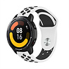 Strap-it® Strap-it Xiaomi Watch S1 Sportarmband (Weiß/Schwarz) Strap-it® Strap-it Xiaomi Watch S1 Sportarmband (Weiß/Schwarz)