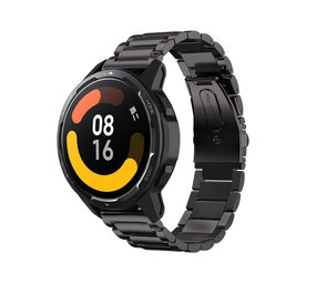 Strap-it® Xiaomi Watch S1 Titanarmband (Schwarz)