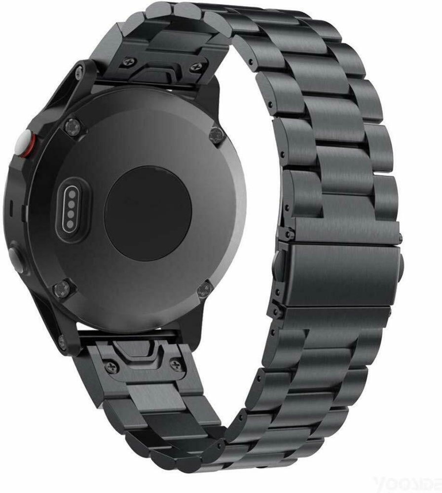 Strap-it® Strap-it Garmin Epix Gen 2 Stahlarmband (Schwarz) Strap-it® Strap-it Garmin Epix Gen 2 Stahlarmband (Schwarz)