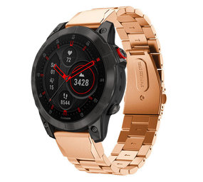 Strap-it® Garmin Epix Gen 2 Stahlarmband (Roségold) Strap-it® Garmin Epix Gen 2 Stahlarmband (Roségold)