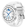 Strap-it® Strap-it Huawei Watch GT 3 Pro 43mm Silikonarmband (Weiß) Strap-it® Strap-it Huawei Watch GT 3 Pro 43mm Silikonarmband (Weiß)