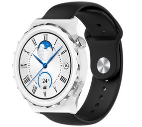 Strap-it® Huawei Watch GT 3 Pro 43mm Sportarmband (Schwarz) Strap-it® Huawei Watch GT 3 Pro 43mm Sportarmband (Schwarz)