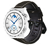 Strap-it® Strap-it Huawei Watch GT 3 Pro 43mm Lederarmband (Schwarz) Strap-it® Strap-it Huawei Watch GT 3 Pro 43mm Lederarmband (Schwarz)