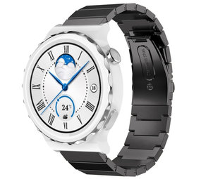 Strap-it® Huawei Watch GT 3 Pro 43mm Metallarmband (Schwarz) Strap-it® Huawei Watch GT 3 Pro 43mm Metallarmband (Schwarz)