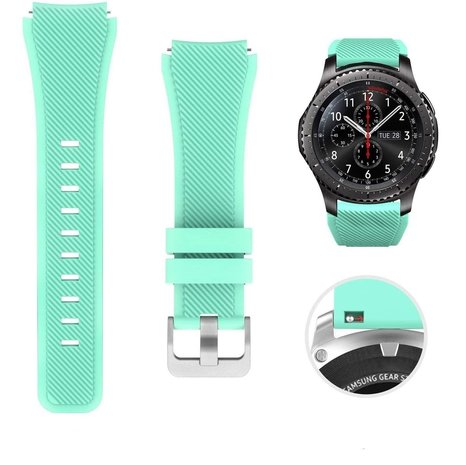 Strap-it® Strap-it Huawei Watch GT 3 Pro 46mm Silikonarmband (Aqua) Strap-it® Strap-it Huawei Watch GT 3 Pro 46mm Silikonarmband (Aqua)