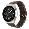 Strap-it® Strap-it Huawei Watch GT 3 Pro 46mm Lederarmband (Dunkelbraun) Strap-it® Strap-it Huawei Watch GT 3 Pro 46mm Lederarmband (Dunkelbraun)