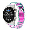 Strap-it® Strap-it Huawei Watch GT 3 Pro 46mm Stahlarmband (Regenbogen) Strap-it® Strap-it Huawei Watch GT 3 Pro 46mm Stahlarmband (Regenbogen)