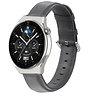 Strap-it® Strap-it Huawei Watch GT 3 Pro 46mm Lederarmband (Dunkelgrau) Strap-it® Strap-it Huawei Watch GT 3 Pro 46mm Lederarmband (Dunkelgrau)