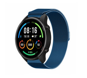 Strap-it® Xiaomi Mi Watch Milanese-Armband (Blau) Strap-it® Xiaomi Mi Watch Milanese-Armband (Blau)