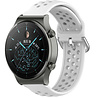 Strap-it® Strap-it Huawei Watch GT 2 Pro Silikonarmband mit Löchern (Weiß) Strap-it® Strap-it Huawei Watch GT 2 Pro Silikonarmband mit Löchern (Weiß)