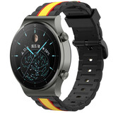 Strap-it® Huawei Watch GT 2 Pro Special Edition Armband (Schwarz/Gelb) Strap-it® Huawei Watch GT 2 Pro Special Edition Armband (Schwarz/Gelb)