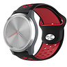 Strap-it® Strap-it Garmin Vivomove 3s - 39mm Sportarmband - Schwarz/Rot Strap-it® Strap-it Garmin Vivomove 3s - 39mm Sportarmband - Schwarz/Rot