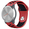 Strap-it® Strap-it Garmin Vivomove 3s - 39mm Sportarmband - Rot/Schwarz Strap-it® Strap-it Garmin Vivomove 3s - 39mm Sportarmband - Rot/Schwarz