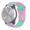 Strap-it® Strap-it Garmin Vivomove 3s - 39mm Sportarmband - Rosa/Aqua Strap-it® Strap-it Garmin Vivomove 3s - 39mm Sportarmband - Rosa/Aqua